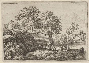 Die Fischerhütte, 17. Jahrhundert