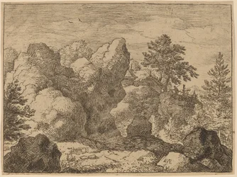 Der spitze Felsen