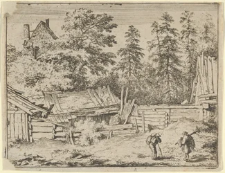 Die drei Hütten, 17. Jahrhundert