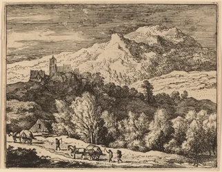 Zwei Karren, wahrscheinlich ca. 1645-1656