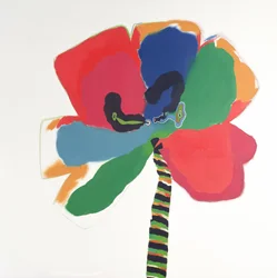 Porträt/Blume