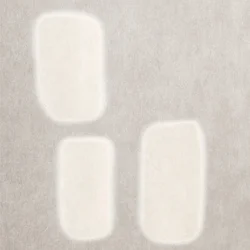 Cremefarbene Texturformen