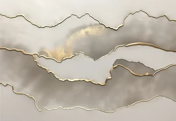 Goldene Fließende Schichten