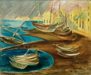 Fischerboote im Hafen von Tarragona