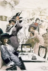 Café-Gesellschaft, aus 