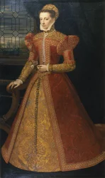 Porträt einer unbekannten Dame, ca. 1575