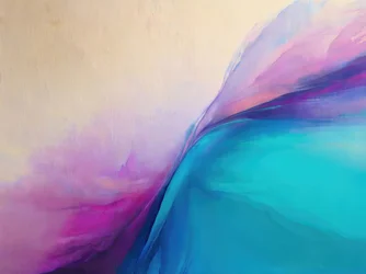 Blaue Lila Flüssige Wellen