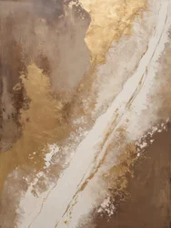 Goldener abstrakter Fluss