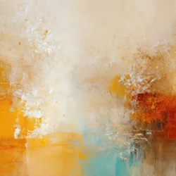 Goldener Horizont Abstrakt