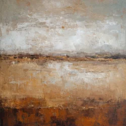 Warmer erdiger Horizont