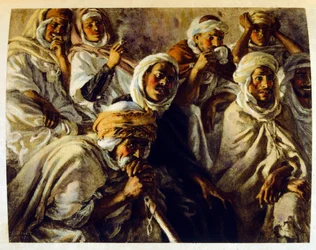 Illustration von Dinet aus 