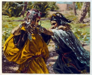 Illustration von Dinet aus 