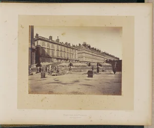 Barrikade der Föderierten, Place de la Concorde.