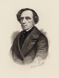 Porträt des Komponisten Giacomo Meyerbeer 1791-1864, 1875