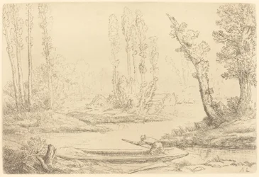Ufer der Somme bei Amiens (Detail)