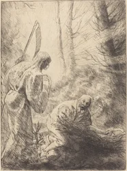 Der Tod und der Holzfäller, 2. Platte
