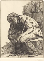 Verzweifelter Mann