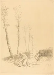 Das verlorene Schaf (Le mouton retrouvé)