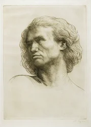 Kopf eines Modells (1877)