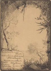 Platte für eine Ausstellung im Dunthorne Home gemacht