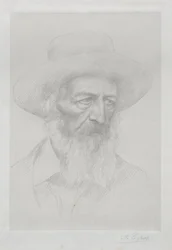 Porträt von Alfred Lord Tennyson