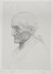 Porträt von Kardinal Manning (2. Platte)