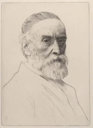 Porträt von George Frederic Watts