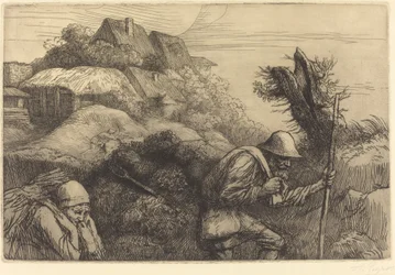 Rückkehr aus dem Wald (Le retour du bois)