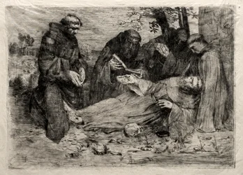 Der Tod des Heiligen Franziskus