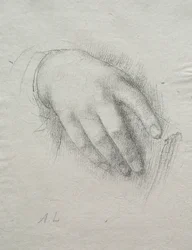 Die Hand von Nora E. Legros