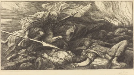 Der Triumph des Todes: Nach der Schlacht Le triomphe de la mort: Apres le combat