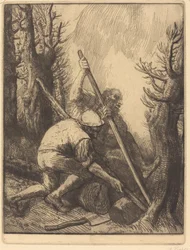 Holzfäller, 3. Platte (Les bucherons)