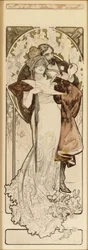 Ein Modell für den Lithograph "Programm 27. Oktober 1900", ca. 1900