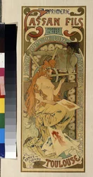 Werbeplakat für die Druckerei 