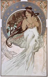 Die Musik - von Mucha