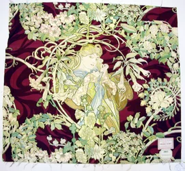 Tafel mit dem Titel "Femme à marguerite" (Frau mit Gänseblümchen)