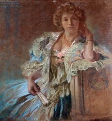 Porträt von Berthe Lalande