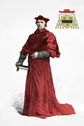 Porträt von Kardinal Antoine Duprat