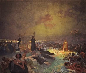 Nach der Schlacht am Vítkov-Hügel, Zyklus Das Slawische Epos