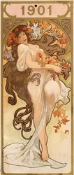 Kalender für das Jahr 1901, um 1900