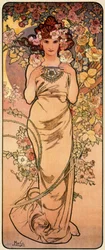 Rose, aus der Serie „Die vier Blumen“, 1897