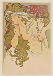 Salon des Cent. März-April 1896 (Probe vor der Schrift)