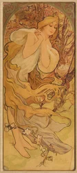 Frühling aus der Serie Les Saisons, ca. 1900