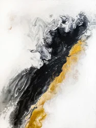 Schwarz-Gold Fluss