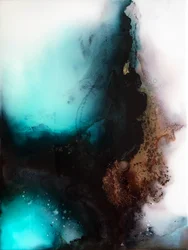 Tiefe Teal-Strömungen