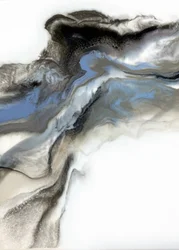 Flüssiger Marmorfluss