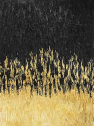 Goldener Abstrakter Fluss