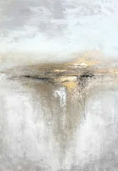 Goldener Horizont Abstrakt