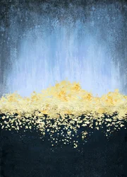 Goldener Horizont Abstrakt