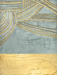 Texturierte goldene Wellen